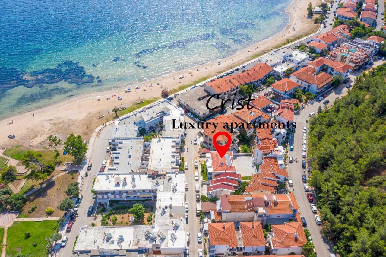 Crist Luxury Apartments Nea Poteidaia Esterno foto