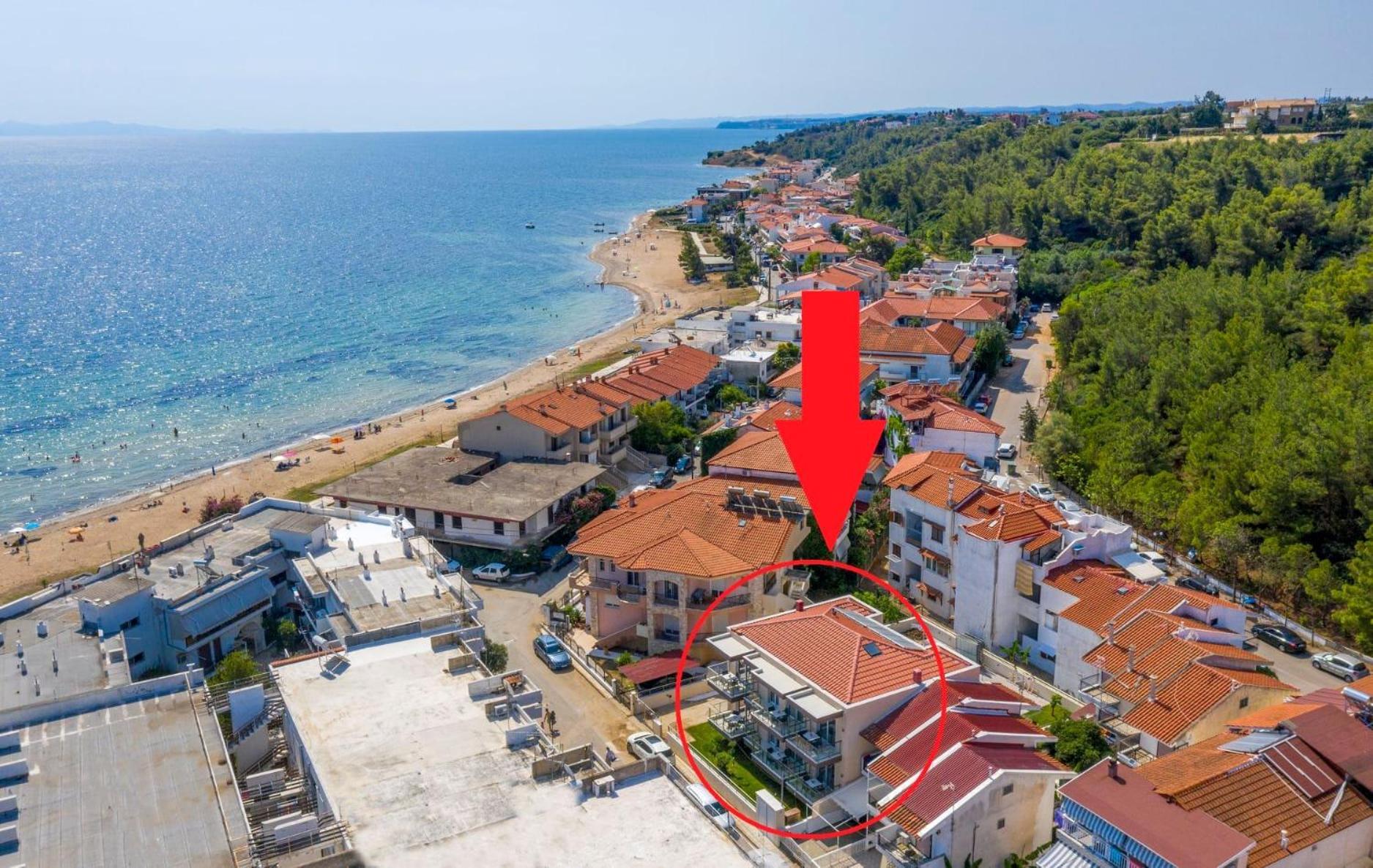 Crist Luxury Apartments Nea Poteidaia Esterno foto